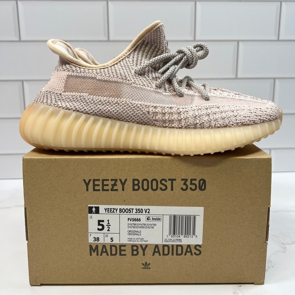 Adidas Yeezy Boost 350 350s V2 Reflective Synth Pink - Picture 6 of 9